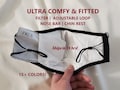 Adjustable Fitted Face Mask, ULTRA COMFY, Filter Pocket & Filter Included, Soft Cotton, Washable, Reusable, Adjustable Ear Loop Unisex, USA