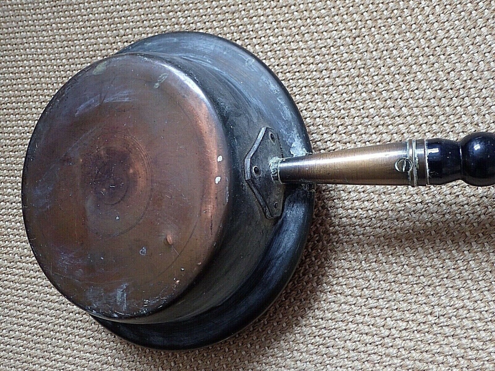 Antique Victorian BED PAN Copper & Mahogany High Quality 19th Etsy