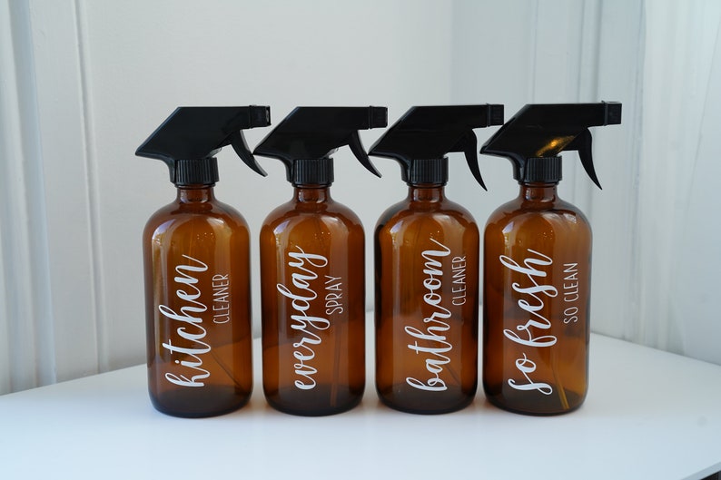 personalized spray bottles