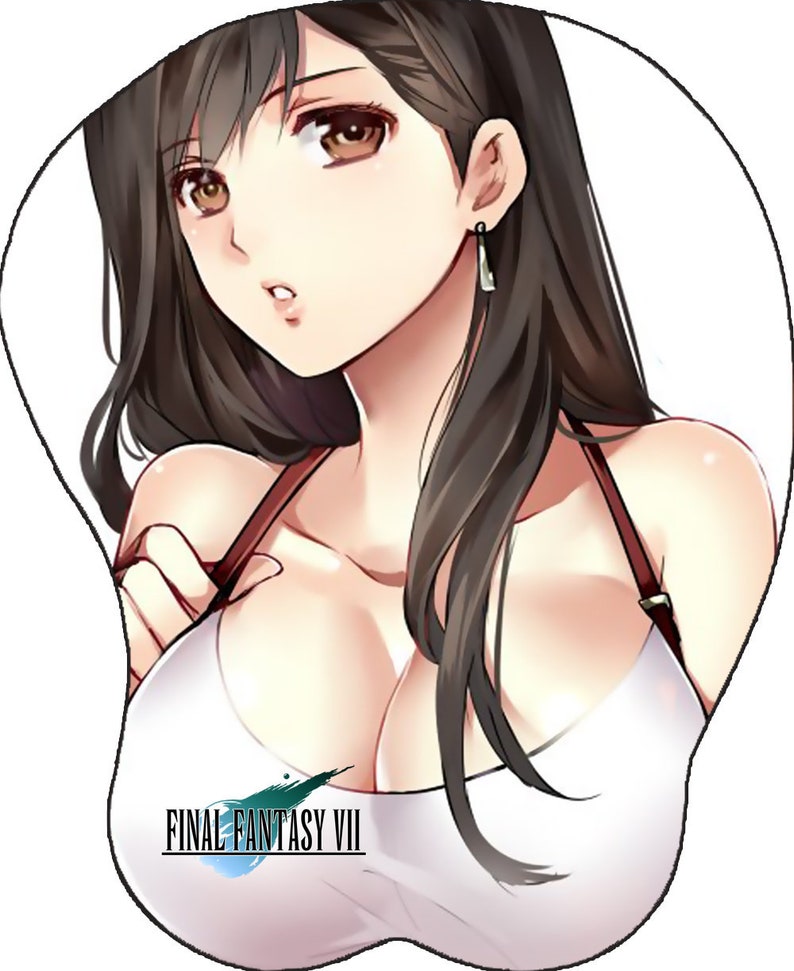 Tifa Lockheart Final Fantasy 7 Sexy Breast Boob Mousepad New.