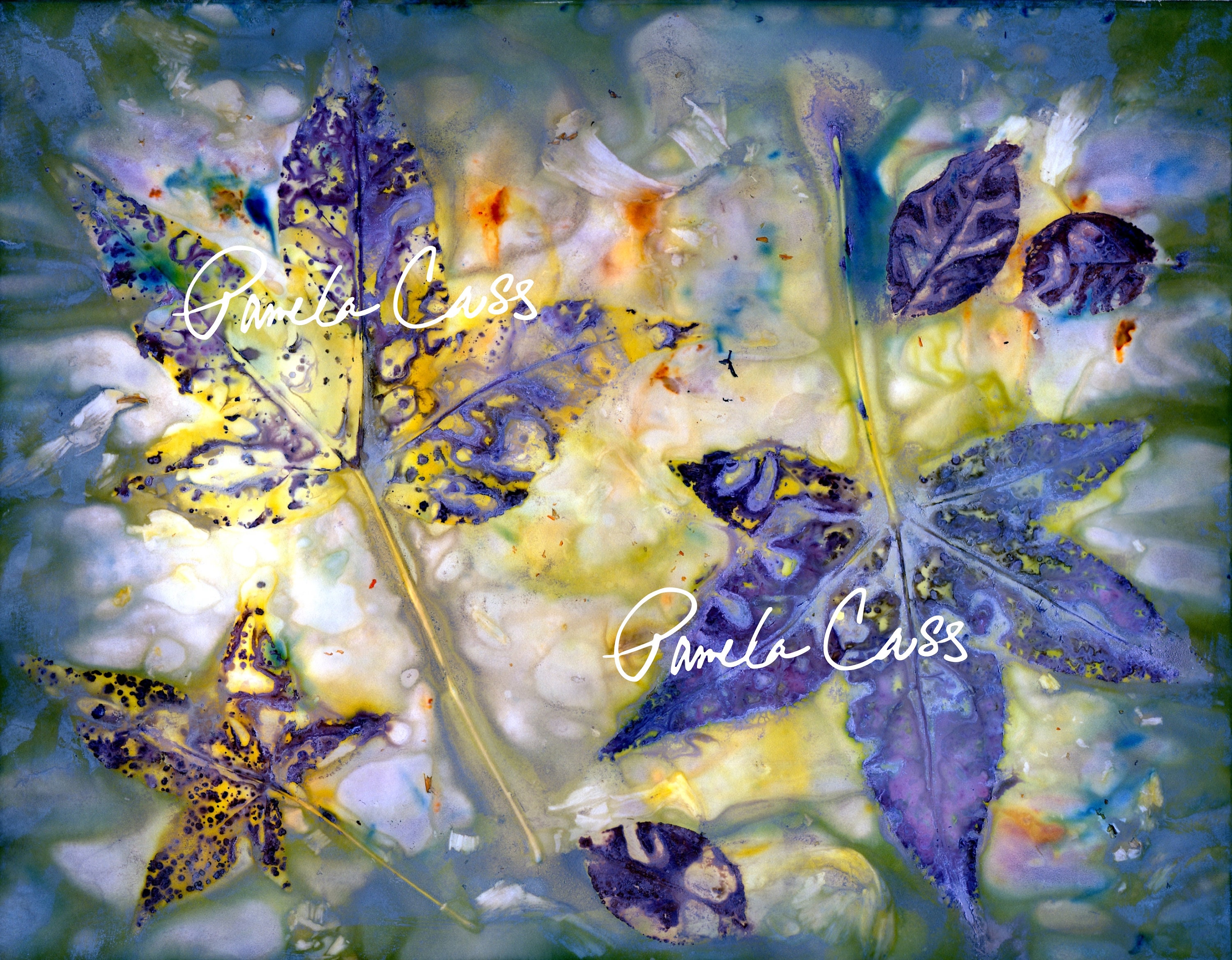 2019 Digital Altered Color Eco Dyed Papers Journal Making, Scrapbooking ...