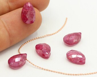 8x12mm  Cubic Zirconia, Loose Pear Zircon, Faceted Zirconia, Shaped Cubic Zirconia, Diamond Cut Cz - TS553