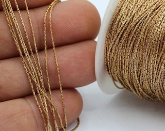 Vestopazzo Collana Lunga In Ottone Modello Snake. Chiusura Regolabile Con Moschettone. Nickel Tested. Lavorazione Artigianale.DD04043 - Foto 2