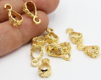 Ciondolo Pizzico Cauzione Per La Creazione Di Gioielli Ottone - Foto 9