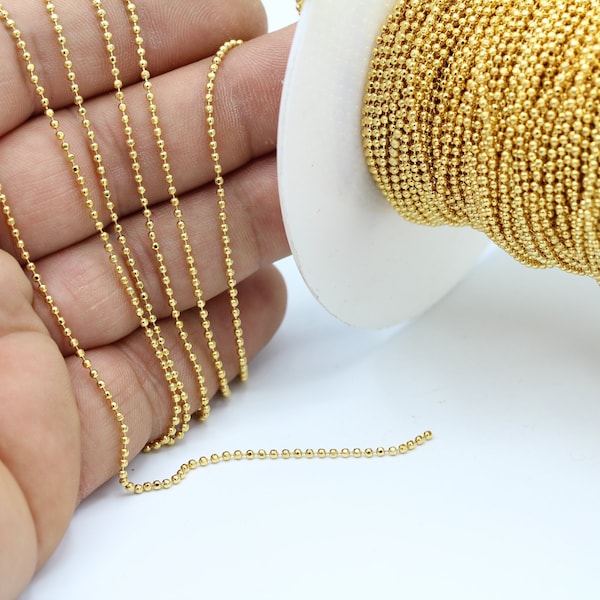 Faceted ball chain clearance