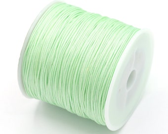 1 Reel ( 100 yards ) 0,8mm Chinese Knot Nylon Cord ,Bracelet String, Shamballa Macrame Beading ,Knitting String , Macrame String - MB23