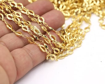 Catenina in oro giallo 750/1000. Peso gr 13,70