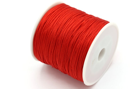 1 Reel 100 Yards 0,8mm Chinese Knot Nylon Cord ,bracelet String, Shamballa  Macrame Beading ,knitting String , Macrame String MB47 