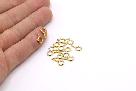Gold findings for jewelry