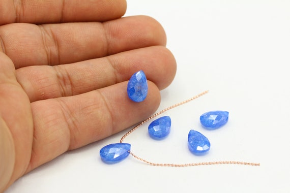 8x12mm  Cubic Zirconia, Loose Pear Zircon, Faceted Zirconia, Shaped Cubic Zirconia, Diamond Cut Cz - TS548