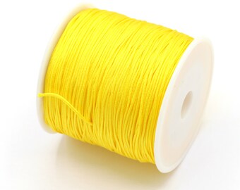 1 Reel ( 100 yards ) 0,8mm Chinese Knot Nylon Cord ,Bracelet String, Shamballa Macrame Beading ,Knitting String , Macrame String - MB12