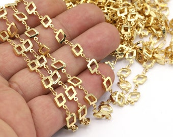 Catenina Maglia Coda Di Topo Da 1 Mm Placcata Oro Giallo In Argento 925 50 Cm