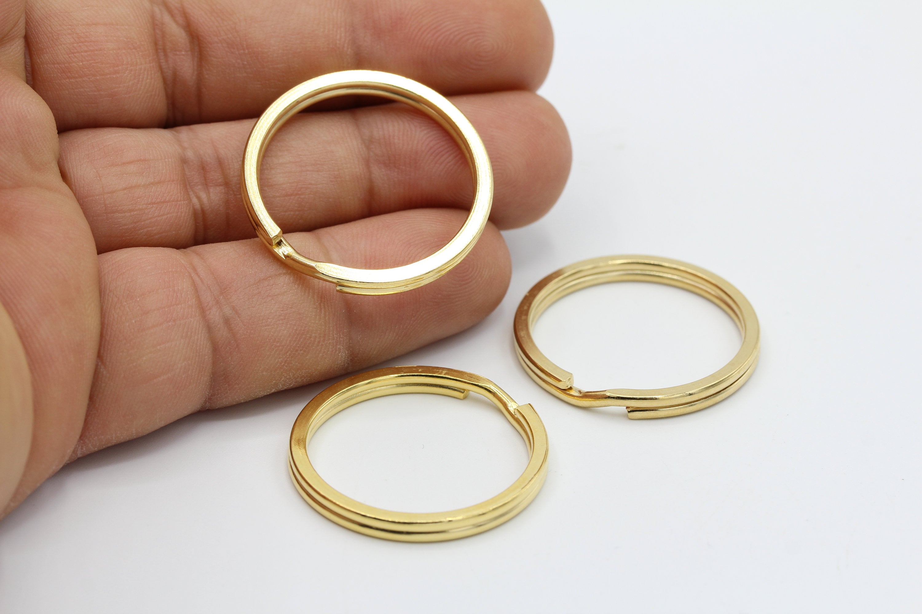 指輪・リング Key Ring Shaped Ring #7409 Amazon.com: 10mm Small Key Ring, 200 Pieces Mini Key Chain