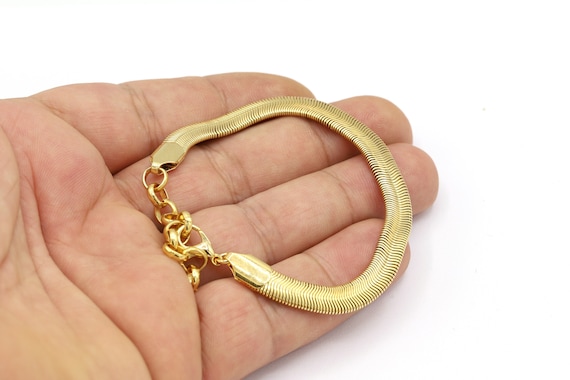 Luxury Band Bracelet Bangle Jewelry 23K 24K Yellow Gold Plated 8 inch Wide  24 MM | eBay
