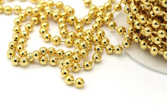 アクセサリー CRYSTAL BALL+GOLD CHAIN NECKLACE Gold Pave Ball Necklace, Round Crystal Slider, Thin Gold