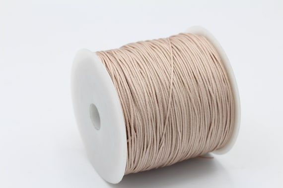 1 Reel ( 100 yards ) 0,8mm Chinese Knot Nylon Cord , Shamballa Macrame Beading , Kumihimo String , Macreme String - MB16