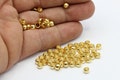 5mm 24 k Shiny Gold Plated Crimp Beads - GLD43 product logo