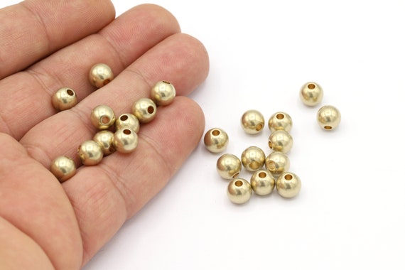 Brass spacer beads deals