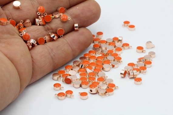 Rose gold plated charms hot sale