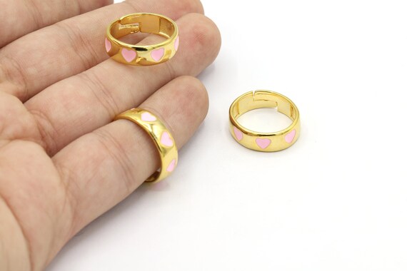 2.5mm Brass Rings Adjustable Size 5-7-0549-82