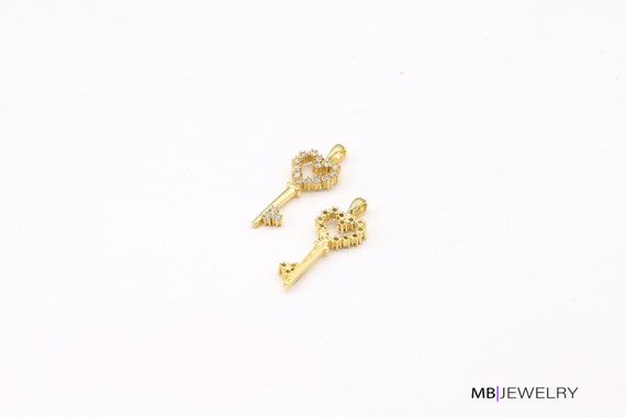 Breloques En Zircone Cubique Plaquées Or Pour Bracelet Pandora Avec