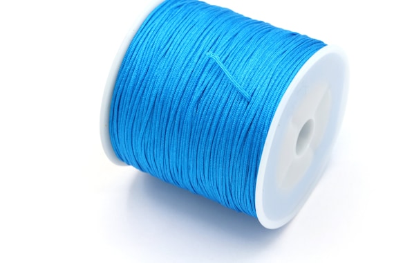 1 Reel ( 100 yards ) 0,8mm Chinese Knot Nylon Cord ,Bracelet String,  Shamballa Macrame Beading ,Knitting String , Macrame String - MB10