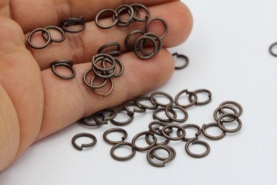 Anillos de chapados en cobre antiguo de mm - Etsy España