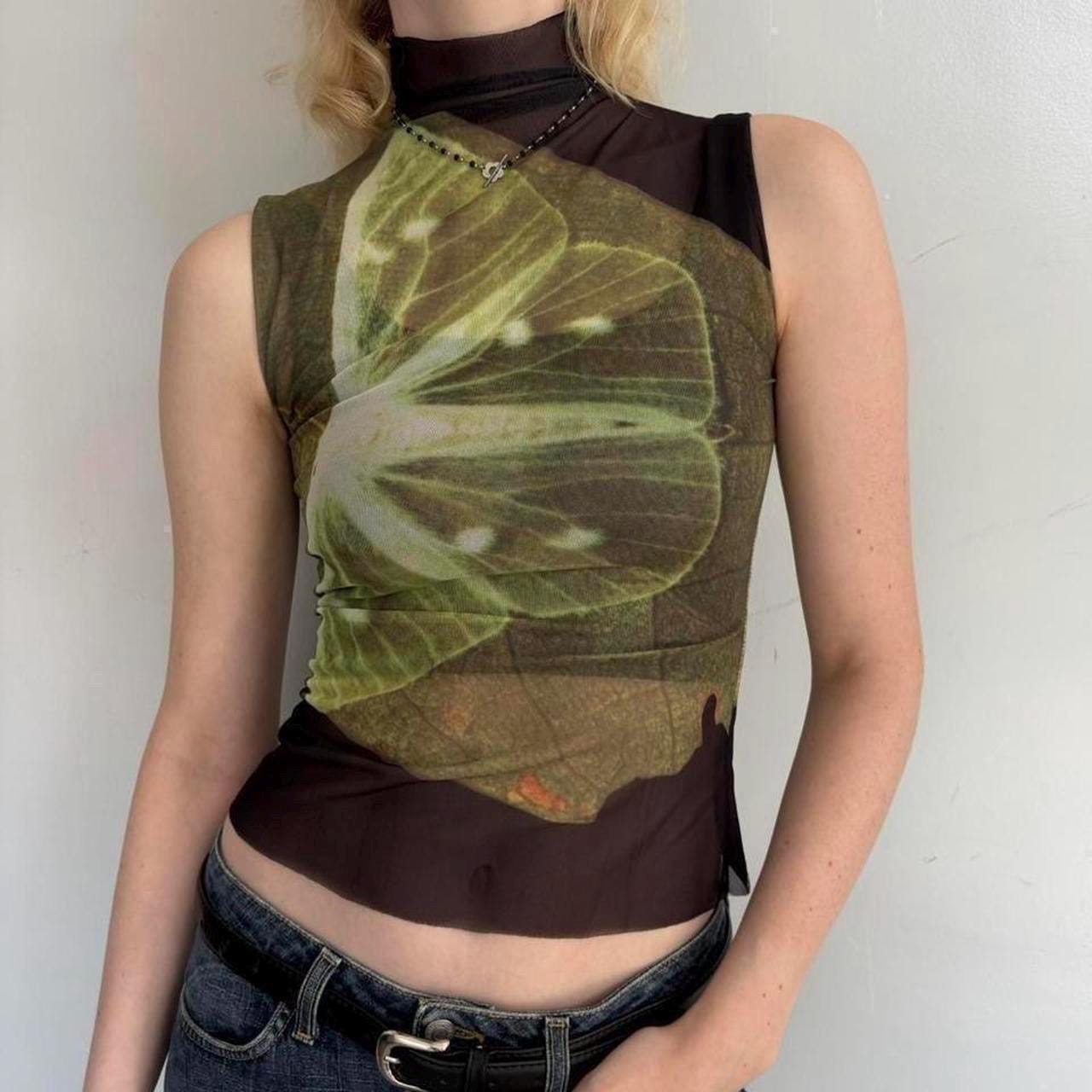 Sheer Butterfly Top - Etsy