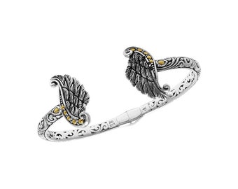 Wings Hinged Bracelet