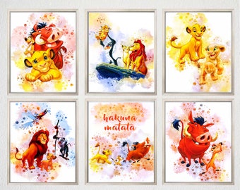 THE LION GUARD A4 POSTER WALL ART