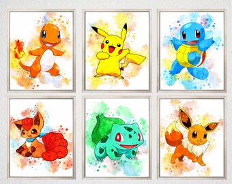 Eevee Pokemon Wall Stickers