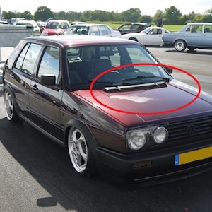 Rare VW Golf mk2 Jetta Hood Scoop Bonnet Vent grille Rallye GT