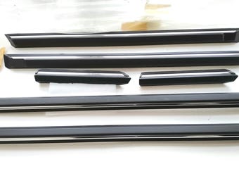 Kit de molduras laterales para puertas de BMW E30 Sedán, NOS (6 piezas)