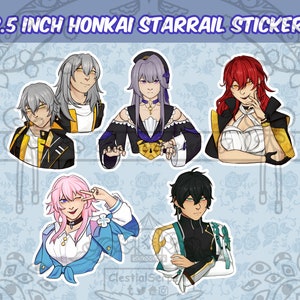 Honkai Starrail Sticker (Raumstation Herta)