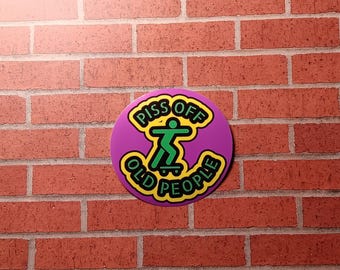 HandMade Vinyl Waterproof Sticker: Funny Skateboarding Decal for Laptops, Water Bottles, Tumblers