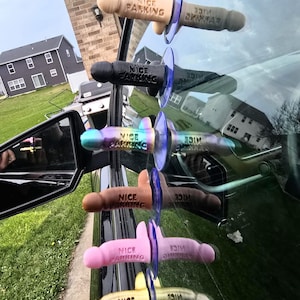 Nice Parking Suction Cups Pranks, Bad Parking, Funny Adult Pranks And Valve Stem Caps, Mini Bag of D*cks, Gag Gifts