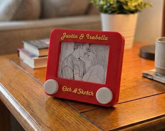Vintage Etch A Sketch (1980s, Original Red Color) - Etsy