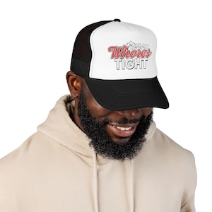 I Like Them Tight Embroidered Trucker Hat: Funny Adult Humor