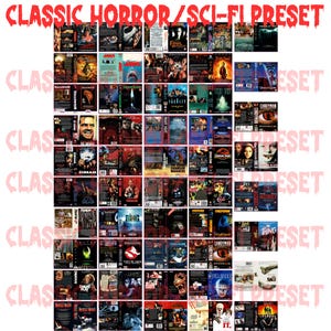 Miniature VHS Rental Shelf And Movies - 80s 90s Nostalgia - Mini Horror Movies - Custom Movies Bild 5
