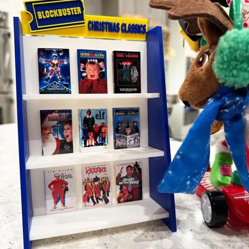 Miniature VHS Rental Shelf And Movies - 80s 90s Nostalgia - Mini Horror Movies - Custom Movies Bild 7