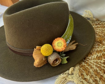 Hazel hat pin