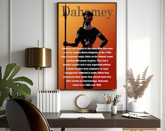 African Art - Black African Queen - instant download - African  American Art -  Black History Month Art