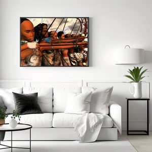 African Female Warriors - African history art - Instant Download - African Art - Black History Art. Celebrating Black History Month