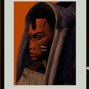 The Fulani - African history artwork - Instant Download - African Art - Black History Art. Celebrating Black History Month