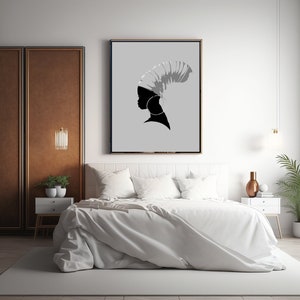 African American Artwork - african american artists - African woman - instant download - African Art - Black History Art