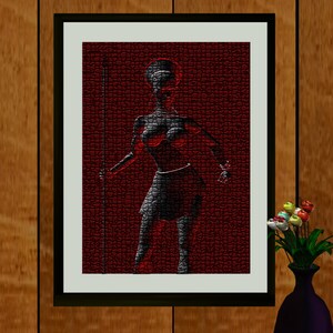 African Art - Black African Queen 4 - instant download - African  American Art -  Black History Month Art
