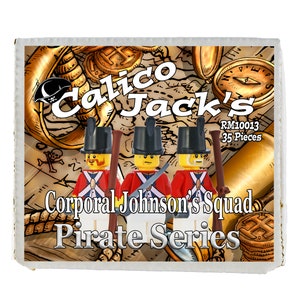 Korporaal Johnson's Royal Marines Squad Minifiguren gemaakt van LEGO®