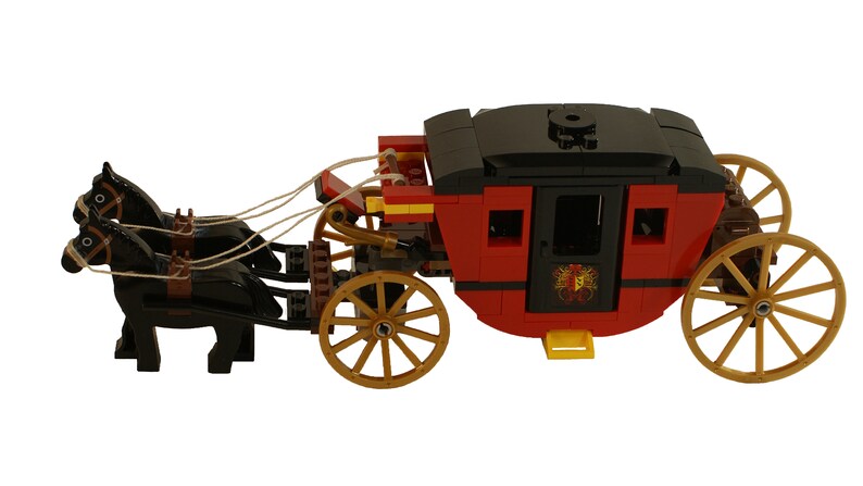 Governor Woodes Rogers's Carriage MOC Made of LEGO® - Etsy
