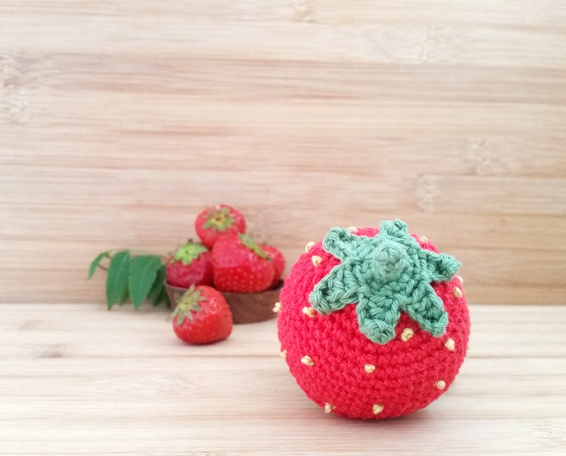 Crochet berry mini doll tutorial Amigurumi diy pdf pattern image 9
