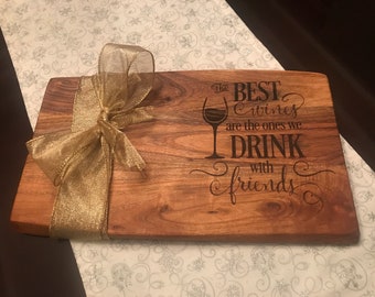 Custom Engraved Charcuterie Boards